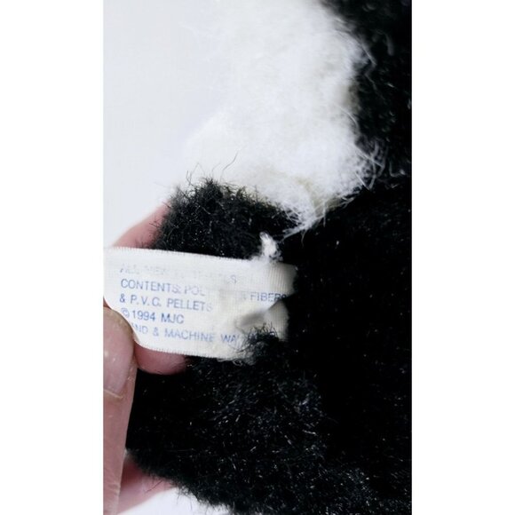 Puffkins Odie the Skunk 4" Plush Stuffed Animal 1994 Swibco Collection - Picture 7 of 8